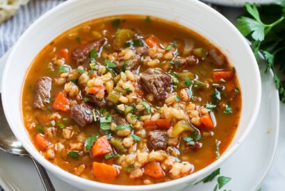 Thumbnail for Beef Barley Soup