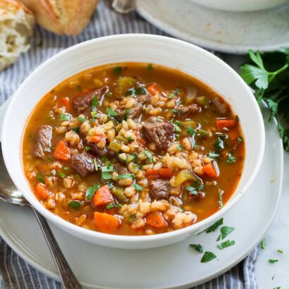 Beef Barley Soup