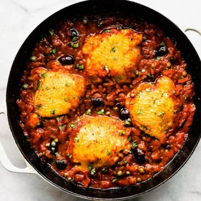 Chicken Puttanesca