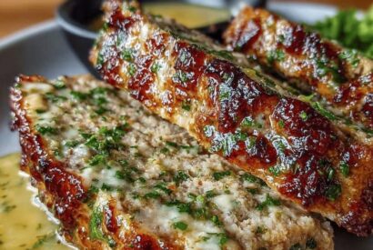 Thumbnail for Garlic Parmesan Chicken Meatloaf (Slow Cooker Version)