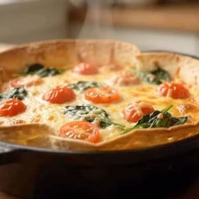 High Protein Egg and Cheese Bake