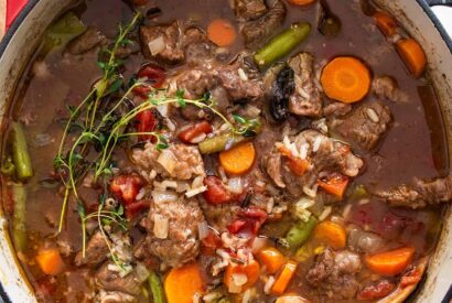 Thumbnail for Gluten-Free Beef “Barley” Soup
