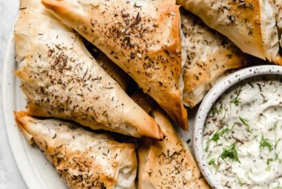 Thumbnail for Spanakopita with Tzatziki [Video]