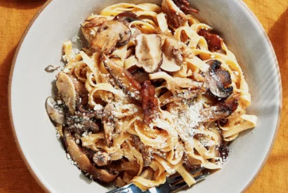 Thumbnail for Creamy Miso Mushroom Pasta